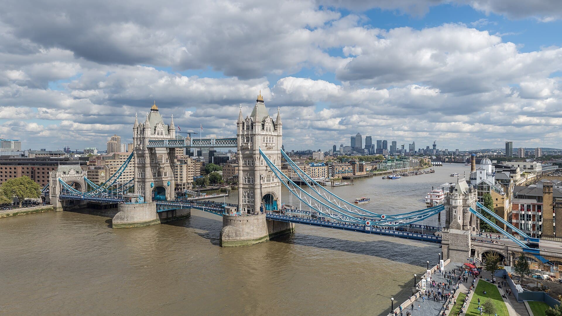 Tower Bridge from City Hall — Thames crossing and central London landmark