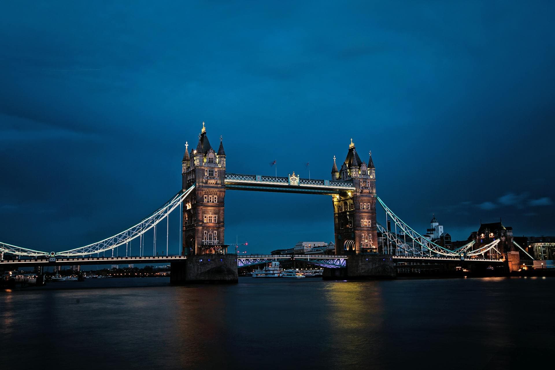 Night-time urban skyline — liquidity and long-cycle resilience