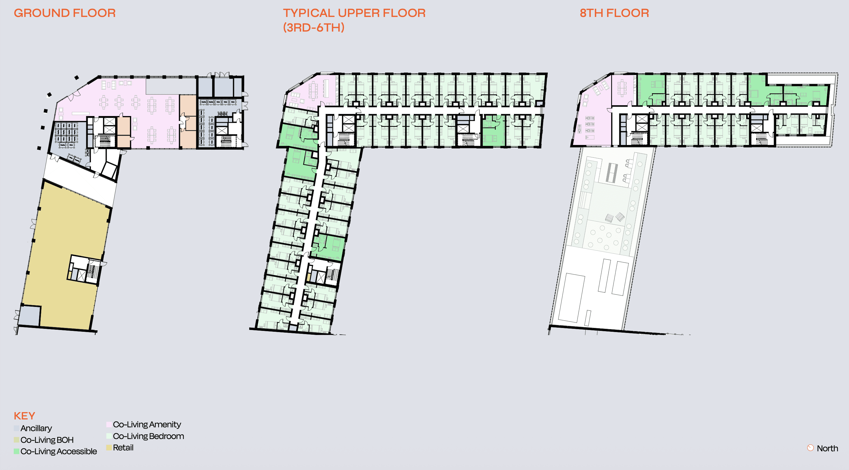 Indicative floor plans — typical layouts